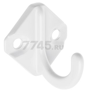 Крючок для одежды STARFIX №25 белый (SMP-74243-1)