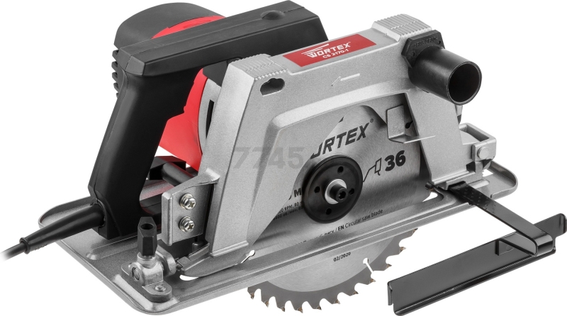 Пила циркулярная WORTEX CS 2170-1 (CS2170100029) - Фото 3