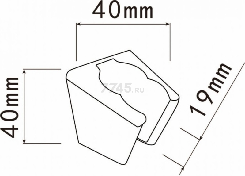 Держатель для душевой лейки AV ENGINEERING AVSSS-052 - Фото 3