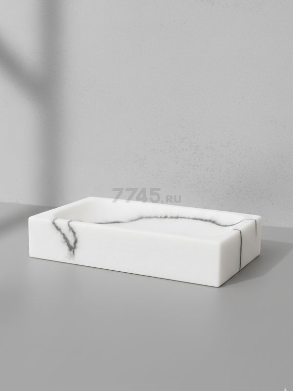 Мыльница PERFECTO LINEA Marble (35-000004) - Фото 4