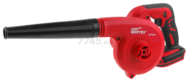 Воздуходувка-пылесос аккумуляторная WORTEX BB 1518 D XLT SOLO (BB1518D00029) - Фото 6