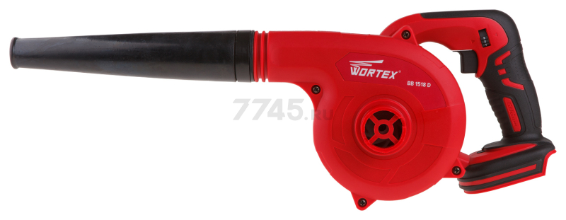 Воздуходувка-пылесос аккумуляторная WORTEX BB 1518 D XLT SOLO (BB1518D00029) - Фото 7
