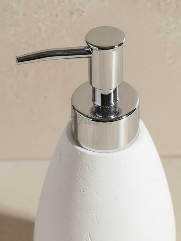 Дозатор для жидкого мыла PERFECTO LINEA Whitestone (35-105031) - Фото 3