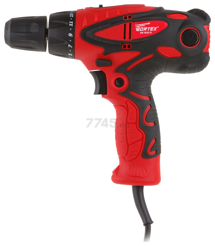Дрель-шуруповерт сетевая WORTEX DR 1023 D (DR1023D0029) - Фото 3