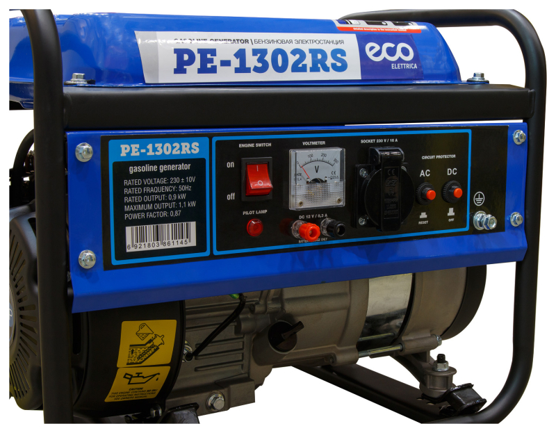 Генератор бензиновый ECO PE-1302RS - Фото 10