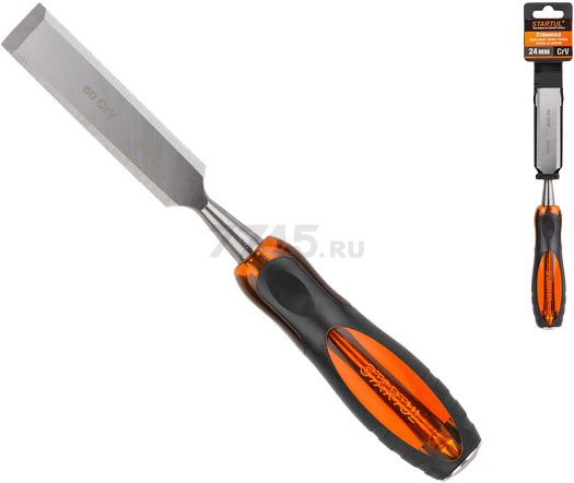 Стамеска плоская ударная 24 мм STARTUL Master (ST4072-24) - Фото 4