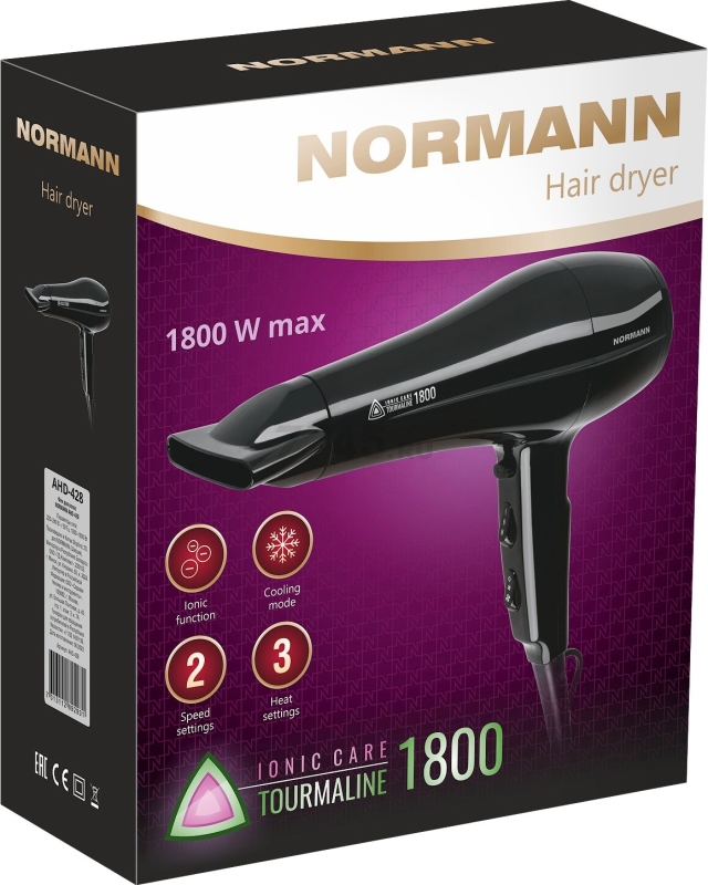 Фен NORMANN AHD-428 - Фото 11