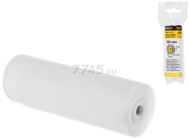 Мини-ролик поролоновый STARTUL Master мелкопористый 100 х 35 мм (ST0243-10)
