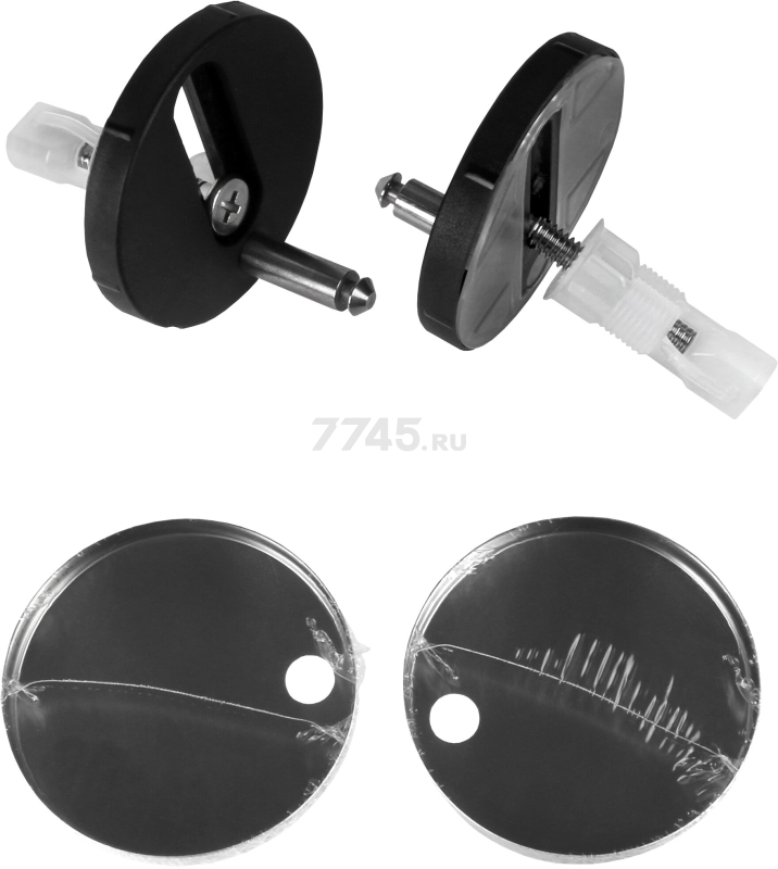 Сиденье для унитаза AV ENGINEERING Alca (AVWHR201C) - Фото 7