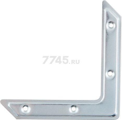 Уголок оконный 75х75x2 мм белый цинк STARFIX (SMP-31119-1)