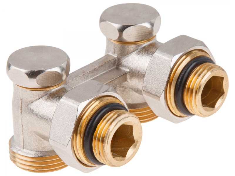 Узел нижнего подключения радиаторов 3/4" AV ENGINEERING вентильный (AVE289002)