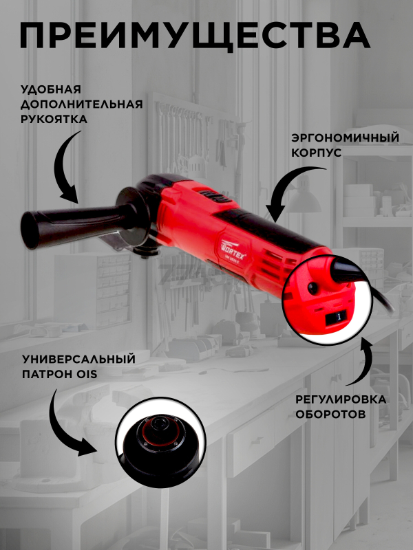 Многофункциональный инструмент (реноватор) WORTEX SM 2830 E (SM2830E002018) - Фото 2