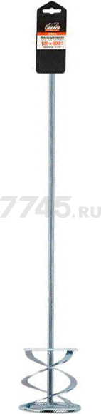 Насадка миксер 100х600 мм шестигранная GEPARD (GP4220-10) - Фото 2