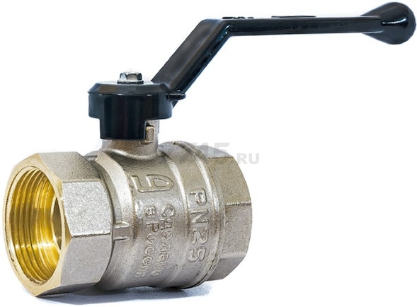 Кран шаровой 1" внутренняя резьба рычаг LD PN 40 (LD47.301.25)