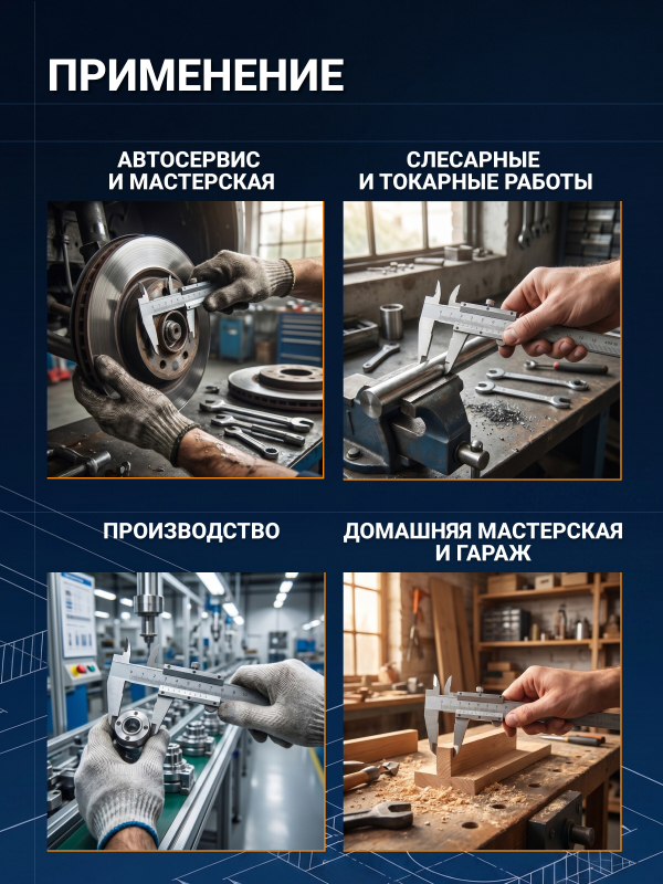 Штангенциркуль STARTUL Master ST3505-150 150 мм 0,02 мм (ST3505-150) - Фото 3