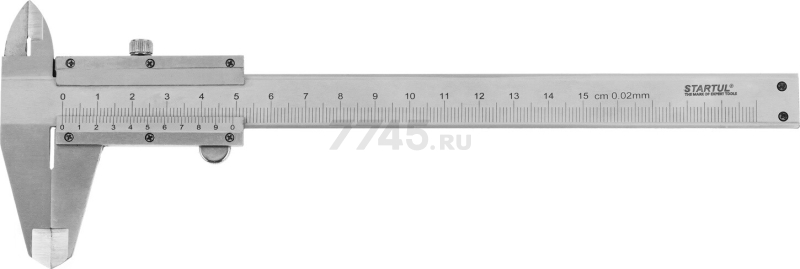 Штангенциркуль STARTUL Master ST3505-150 150 мм 0,02 мм (ST3505-150) - Фото 5