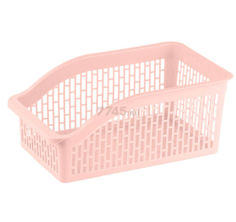 Корзина для хранения вещей PERFECTO LINEA Klinko коралл 26х15х12 см (43-216203)