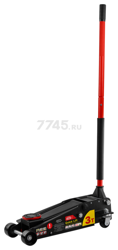 Домкрат гидравлический подкатной с быстрым подъемом 3 т STARTUL Auto (ST8013-03) - Фото 11