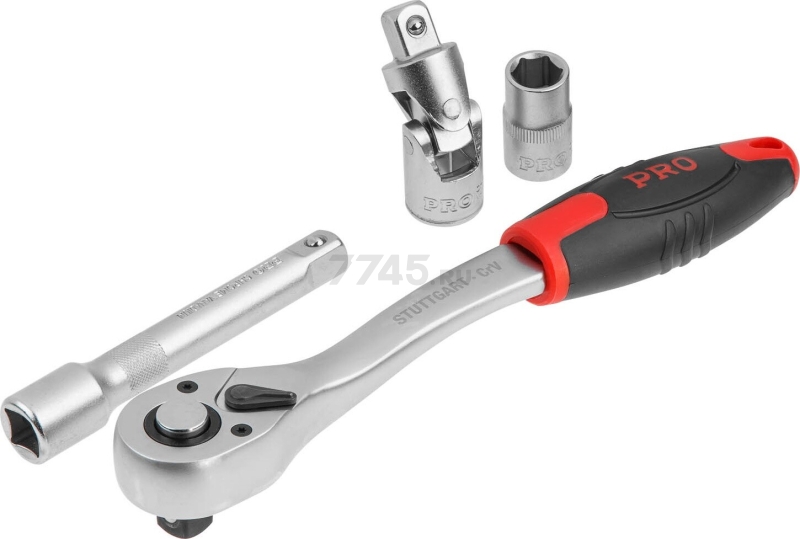 Набор инструментов 1/4", 1/2" 6 граней 82 предмета PRO STARTUL Stuttgart (PRO-082S) - Фото 7