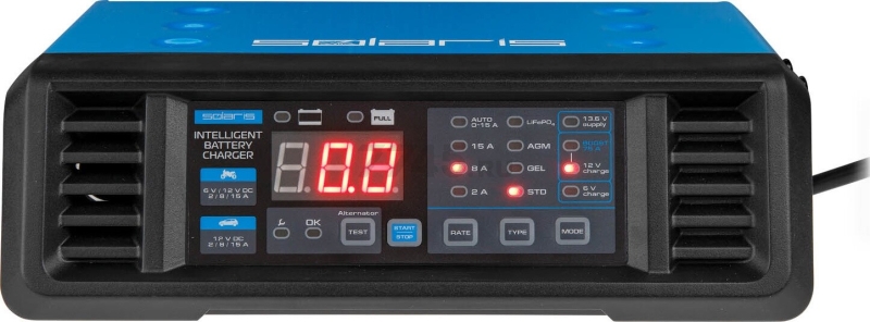 Устройство зарядное SOLARIS CH-161 Digital (CH161D11) - Фото 11