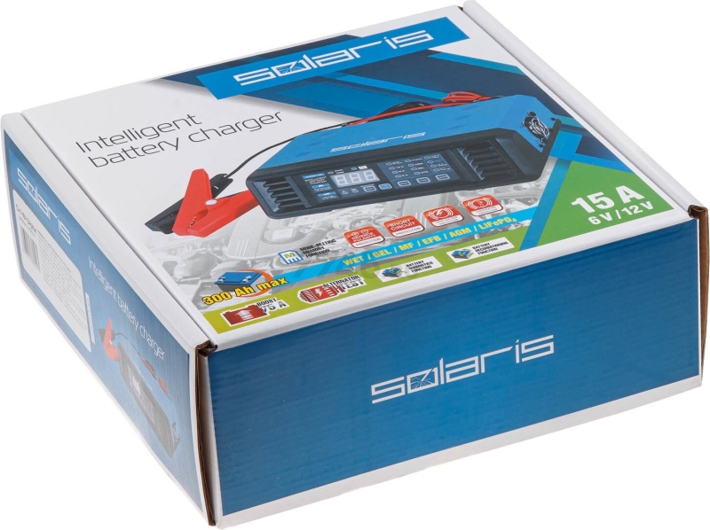 Устройство зарядное SOLARIS CH-161 Digital (CH161D11) - Фото 15