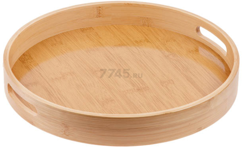 Поднос бамбуковый 35 см PERFECTO LINEA Bamboo (38-350000) - Фото 6