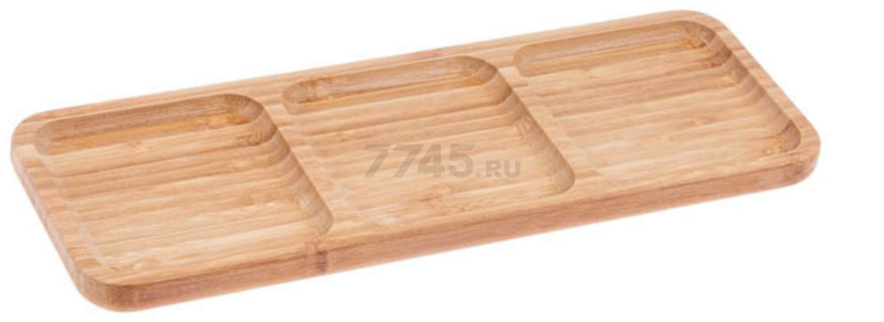 Менажница бамбуковая PERFECTO LINEA Bamboo 32,5х11 см (38-325115)