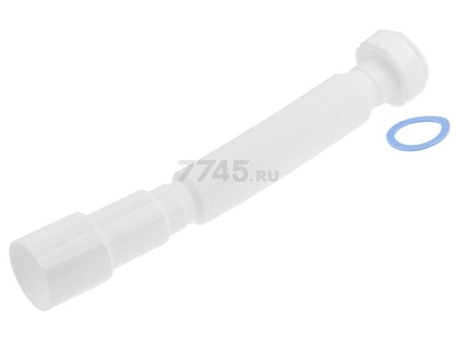 Гибкая труба с гайкой 1 1/2"х40/50 под плоскую прокладку 800 мм AV ENGINEERING (AVE129790)