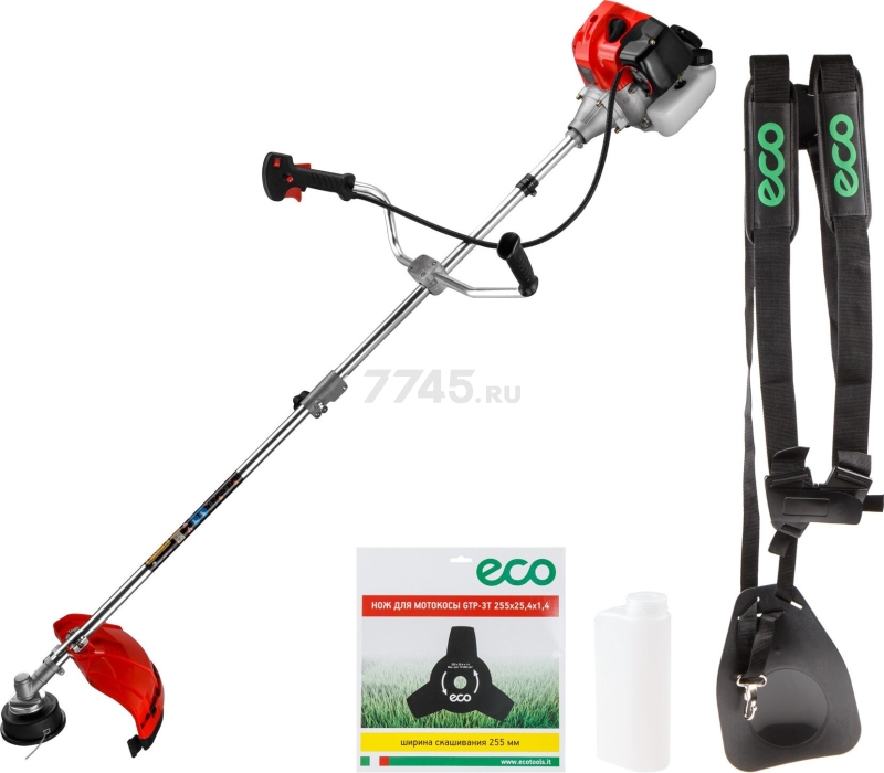 Бензиновый триммер (Мотокоса) ECO GTP-250S Power (EC1515-3) - Фото 7