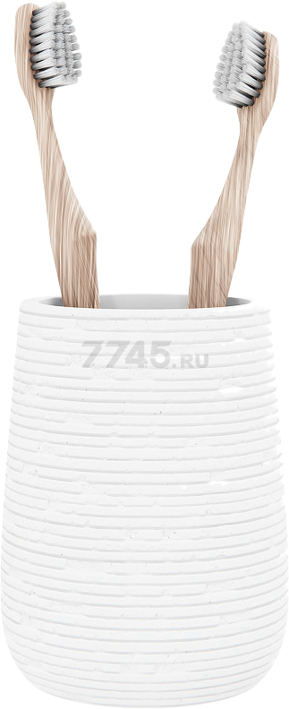 Стакан FORA Bricks белый (FOR-BRK044W)