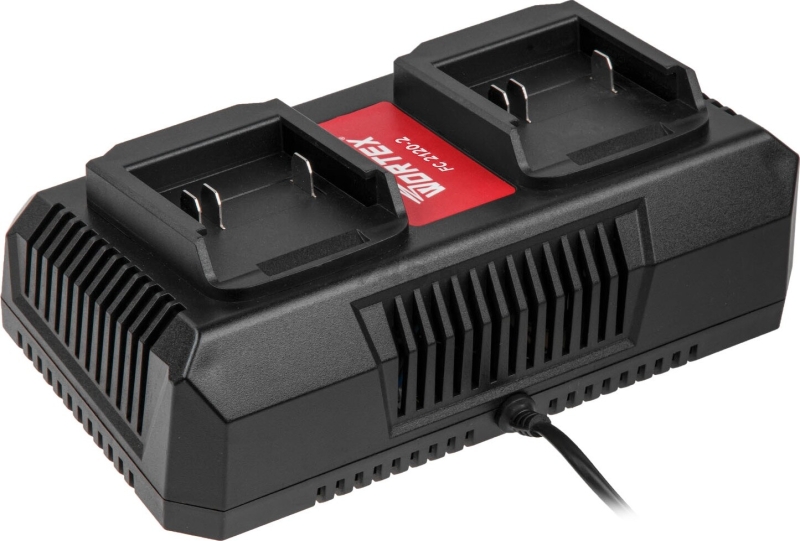 Зарядное устройство 18В WORTEX FC 2120-2 XLT (0329183) - Фото 2