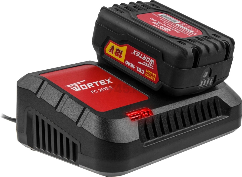 Зарядное устройство 18В WORTEX FC 2110-1 XLT (0329181) - Фото 3