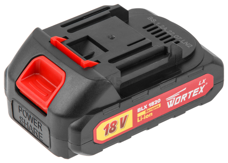 Дрель-шуруповерт аккумуляторная WORTEX LX BD 1820 Li XLT SET (0329076) - Фото 20