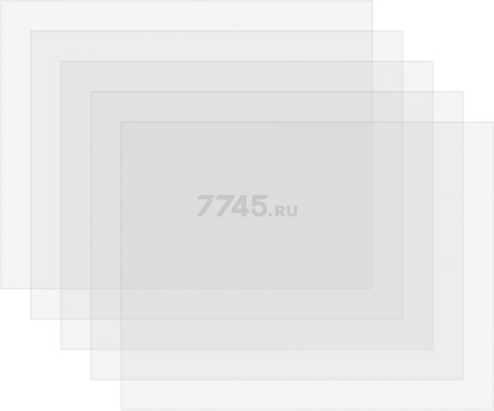 Стекло защитное для сварочной маски внешнее DGM 116х90 мм 5 штук (V4100-01)