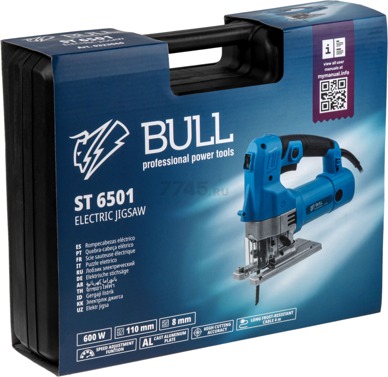 Электролобзик BULL ST 6501 (0323066) - Фото 3