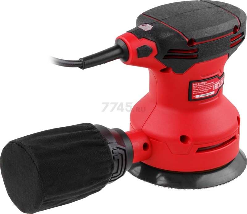 Шлифмашина эксцентриковая (орбитальная) WORTEX LX RS 1225 (0325159) - Фото 10