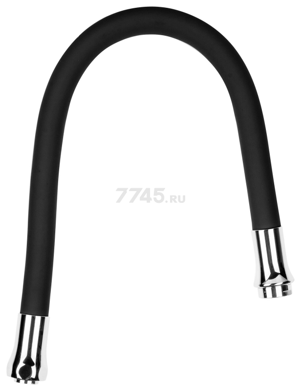 Излив гибкий для смесителя AV ENGINEERING чёрный (AVZAP-SBK) - Фото 9