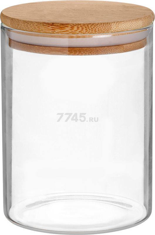 Банка стеклянная для сыпучих продуктов PERFECTO LINEA Handy 800 мл (34-102800)