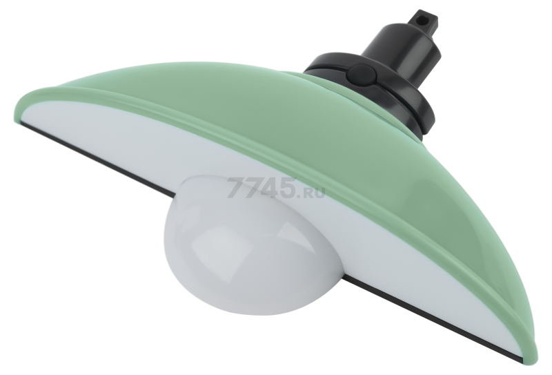 Ночник декоративный светодиодный ЭРА NLED-487-1W-SW-GR зеленый - Фото 2