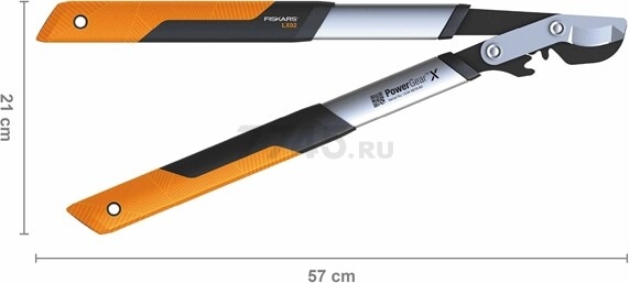 Сучкорез FISKARS LX92 PowerGear X малый (1020186) - Фото 12