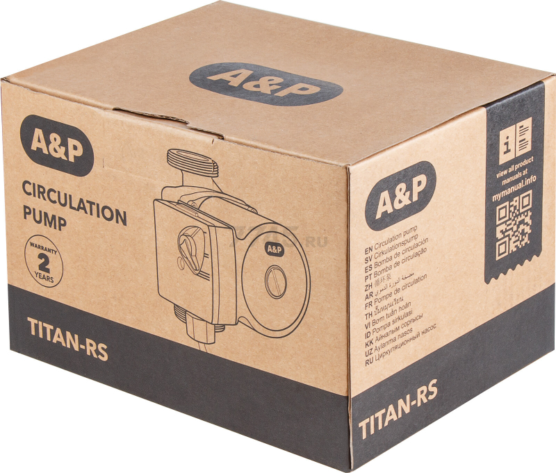 Насос циркуляционный A&P Titan-RS25-60-130 (AP118T004) - Фото 18