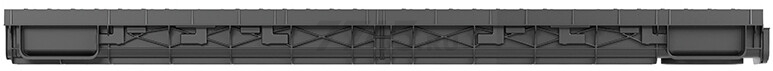Лоток водоотводный 100 мм с решеткой ECOTECK Lite 100h56 (ДИ 14705000) - Фото 3