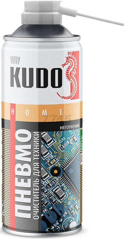 Пневмоочиститель KUDO Сжатый воздух для техники 0,52 л (KU-Н451)