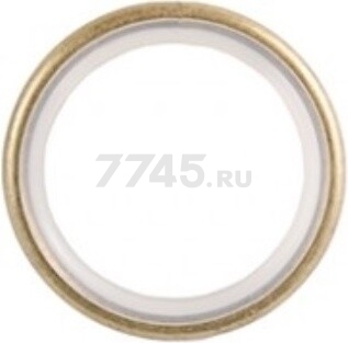 Кольцо для штор бесшумное LM DECOR YR003 16/19 мм антик 10 штук