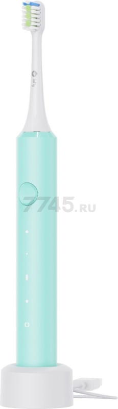 Зубная щетка электрическая INFLY Electric Toothbrush T03S Green в дорожном футляре (6973106050610) - Фото 7