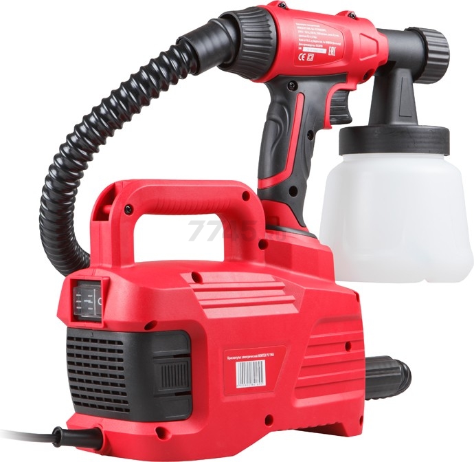 Краскораспылитель электрический WORTEX PS 1165 (PS116502811) - Фото 4