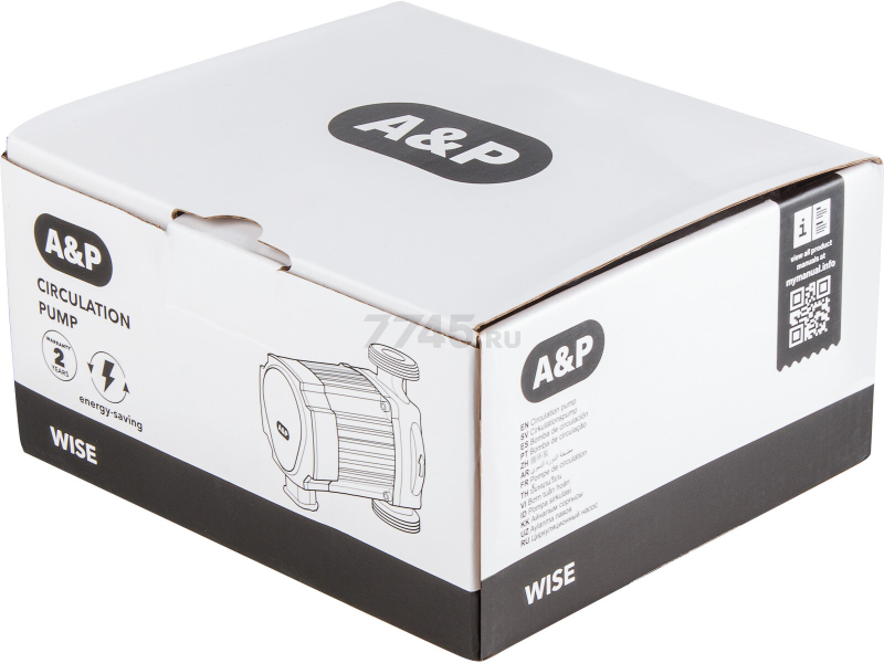 Насос циркуляционный A&P Wise-25/60-130 (AP118W012) - Фото 14