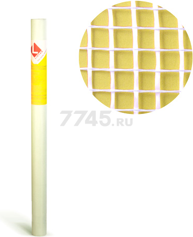 Стеклосетка малярная 2х2 мм 1х10 м 55 г/м2 LIHTAR spachtel (4814273000546)