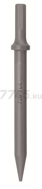 Зубило пиковое шестигранник 10 мм 178 мм для пневмомолотка TOPTUL KAJA18E1
