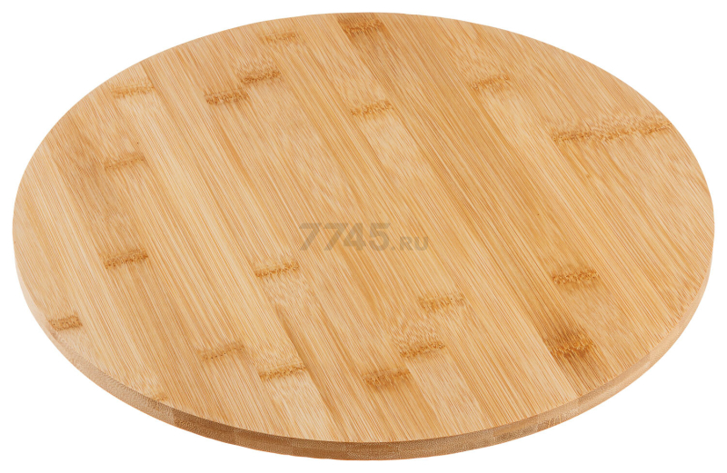 Блюдо бамбуковое круглое вращающееся PERFECTO LINEA Bamboo 35,5х1,2 см (35-355120) - Фото 8